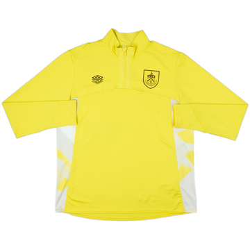 2019-20 Burnley Umbro 1/4 Zip Drill Top - 8/10 - (XXL)