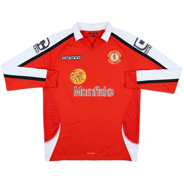 2014-15 Crewe Alexandra Home L/S Shirt - 6/10 - (L)