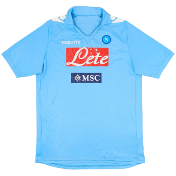 2011-12 Napoli Home Shirt - 4/10 - (XL)