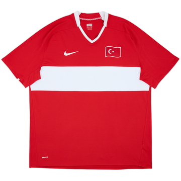 2008-10 Turkey Home Shirt - 7/10 - (XXL)