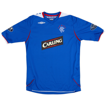 2006-07 Rangers Home Shirt - 6/10 - (XL.Boys)
