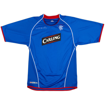 2005-06 Rangers Home Shirt - 5/10 - (XL.Boys)