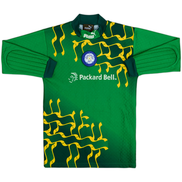 1996-98 Leeds United GK Shirt - 6/10 - (XL.Boys)