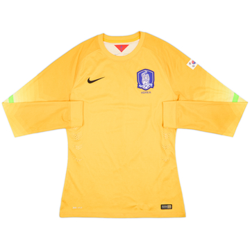 2014 South Korea Player Issue GK Shirt - 7/10 - (L)