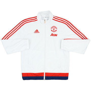 2015-16 Manchester United adidas Track Jacket - 6/10 - (S)