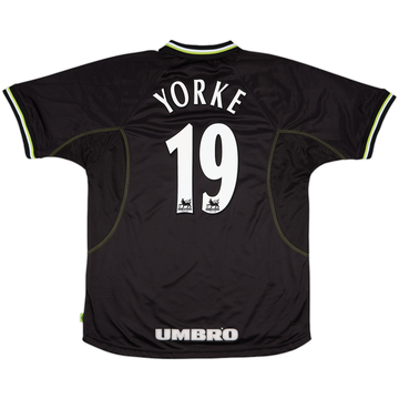 1998-99 Manchester United Third Shirt Yorke #19 - 10/10 - (XL)