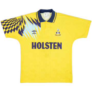 1991-95 Tottenham Away Shirt #3 - 8/10 - (S)