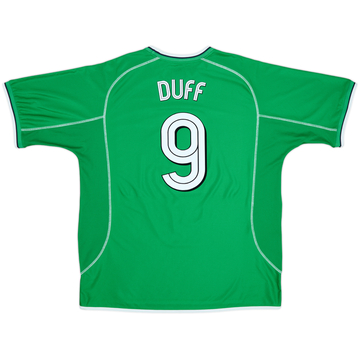 2001-03 Ireland Home Shirt Duff #9 - 8/10 - (XXL)