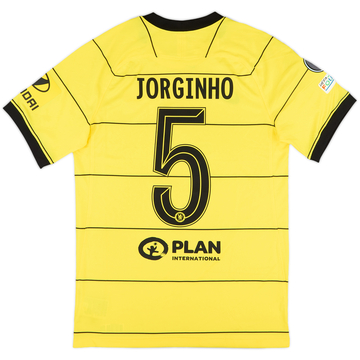 2021-22 Chelsea Away Shirt Jorginho #5 - 9/10 - (S)
