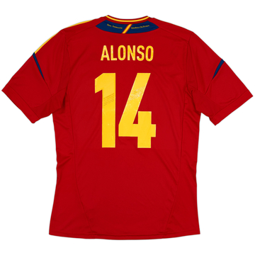 2011-12 Spain Home Shirt Alonso #14 - 5/10 - (M)