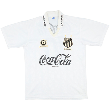 1993 Santos Home Shirt #10 - 8/10 - (L)