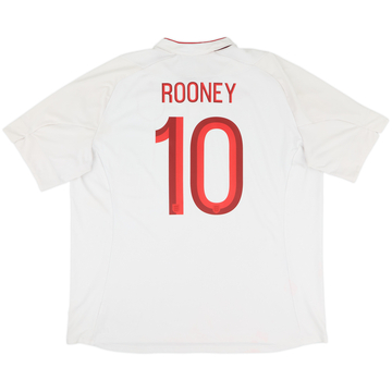2012-13 England Home Shirt Rooney #10 - 6/10 - (3XL)