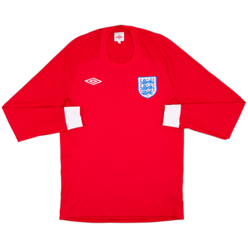 2010-11 England Away L/S Shirt - 10/10 - (M)