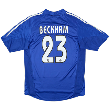 2004-05 Real Madrid Third Shirt Beckham #23 - 8/10 - (S)