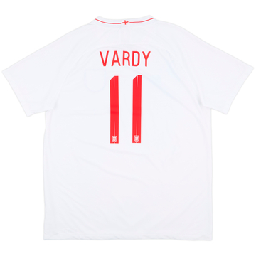 2018-19 England Home Shirt Vardy #11 - 9/10 - (XXL)