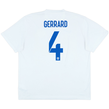 2014-15 England Home Shirt Gerrard #4 - 7/10 - (XXL)