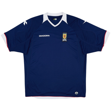 2008-09 Scotland Home Shirt - 7/10 - (XL)