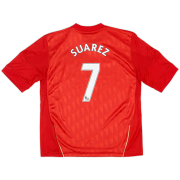 2010-12 Liverpool Home Shirt Suarez #7 (S.Boys)