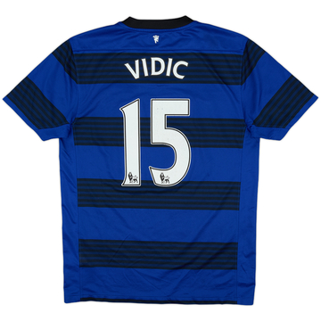 2011-13 Manchester United Away Shirt Vidic #15 - 8/10 - (M)