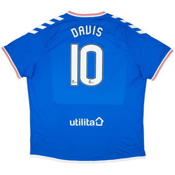 2019-20 Rangers Home Shirt Davis #10 - 9/10 - (3XL)