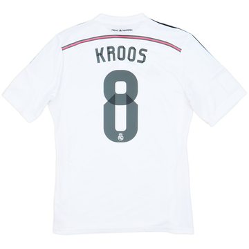 2014-15 Real Madrid Home Shirt Kroos #8 - 7/10 - (M)