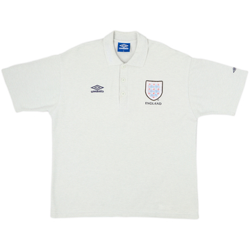1998-00 England Umbro Polo Shirt - 6/10 - (XL)
