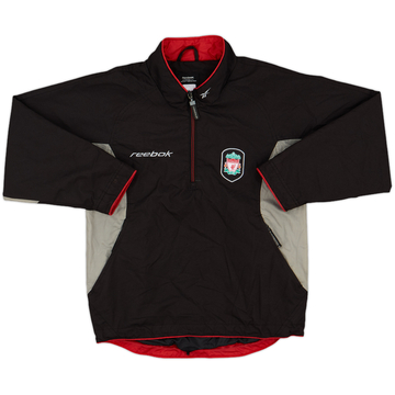 2002-03 Liverpool Reebok 1/4 Zip Drill Top - 7/10 - (S.Boys)