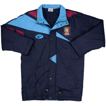 1995-97 Aston Villa Reebok Padded Bench Coat - 7/10 - (S)