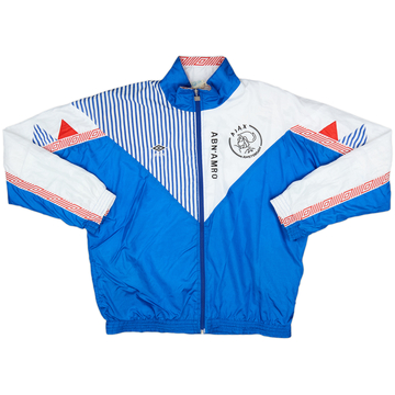 1989-91 Ajax Player Issue Umbro Track Jacket - 8/10 - (XL)