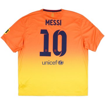 2012-13 Barcelona Away Shirt Messi #10 (XXL)