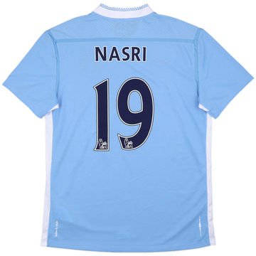 2011-12 Manchester City Home Shirt Nasri #19 (L)