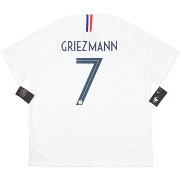 2018 France Away Shirt Griezmann #7 (XXL)