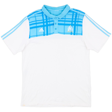 2010-11 Olympique Marseille adidas Polo Shirt - 7/10 - (L)