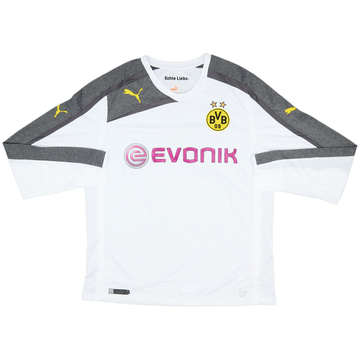 2013-14 Borussia Dortmund Third L/S Shirt - 8/10 - (XL)
