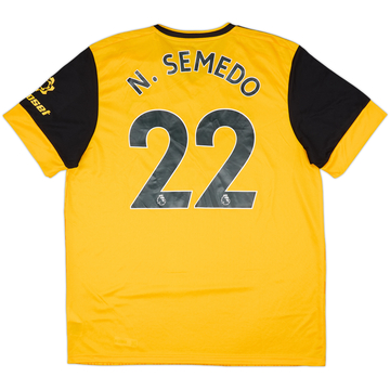 2020-21 Wolves Home Shirt N. Semedo #22 (XL)