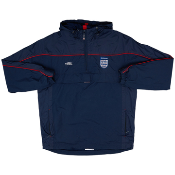 2002-04 England Umbro 1/2 Zip Rain Jacket - 8/10 - (M)