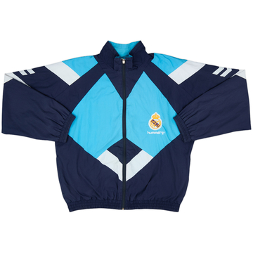 1992-93 Real Madrid Hummel Track Jacket - 8/10 - (XL)