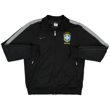 2013-14 Brazil Nike Track Jacket - 8/10 - (L)