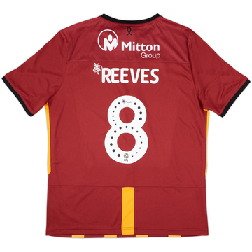 2019-20 Bradford City Home Shirt Reeves #8 (L)