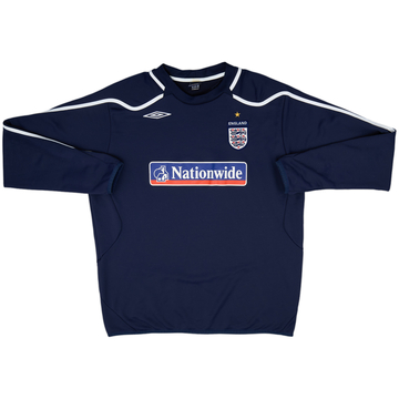 2007-09 England Umbro Sweat Top - 7/10 - (XXL)