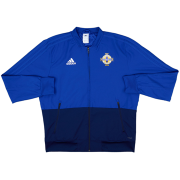 2017-18 Northern Ireland adidas Track Jacket - 8/10 - (L)