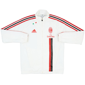 2011-12 AC Milan adidas Track Jacket - 8/10 - (XL.Boys)