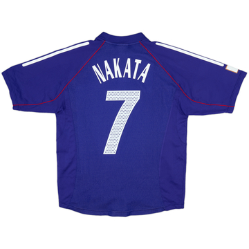2002-04 Japan Home Shirt Nakata #7 - 9/10 - (M)