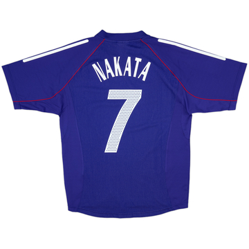 2002-04 Japan Home Shirt Nakata #7 - 6/10 - (M)