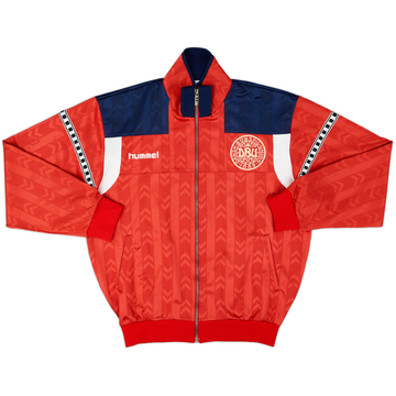 1996-97 Denmark Hummel Track Jacket - 8/10 - (L)