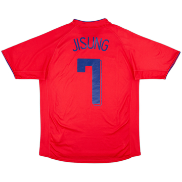 2006-08 South Korea Home Shirt Ji Sung #7 - 8/10 - (L)