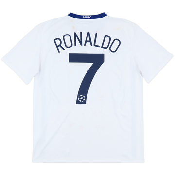 2008-10 Manchester United Away Shirt Ronaldo #7 - 5/10 - (L)