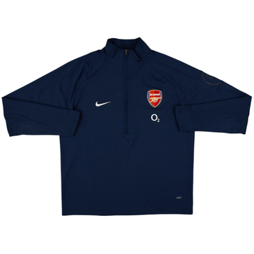 2005-06 Arsenal Nike 1/2 Zip Drill Top - 6/10 - (XL)