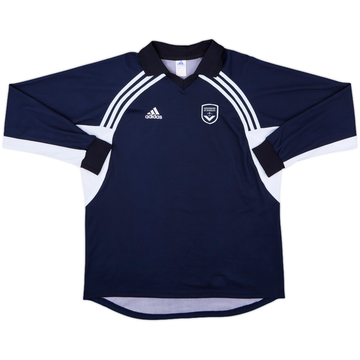 2001-02 Bordeaux adidas Training L/S Shirt - 9/10 - (XL)