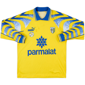 1995-96 Parma Scoula Third Basic L/S Shirt - 5/10 - (XS)
